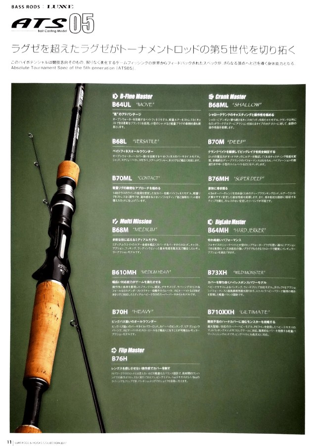 ATS05 Bait Casting Models - JDM Fishing