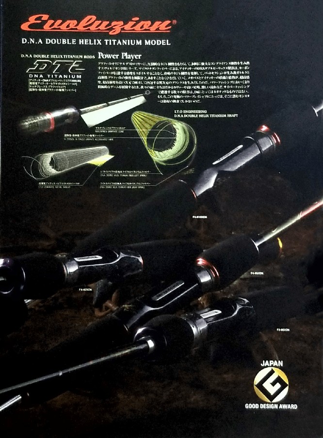 2007 Destroyer Evoluzion D.N.A. Double Helix Titanium Rods - Image 5