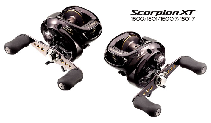 SHIMANO Scorpion XT 1500 Right Handed Baitcasting Reel [Exc] From JAPAN  A1407