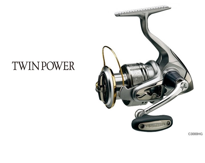 Fishing Reel Shimano Twinpower C3000HG, Sports Equipment, Fishing